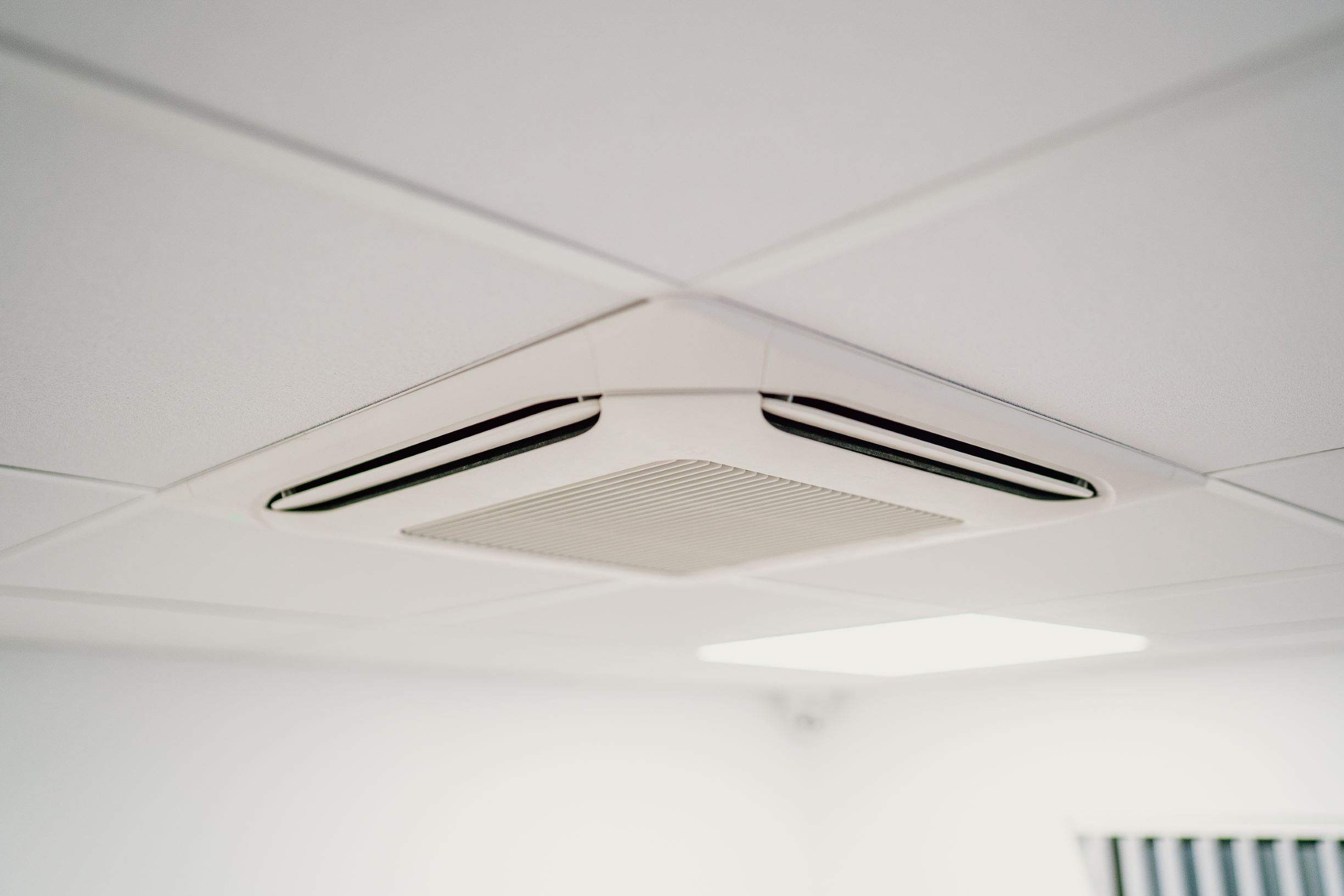 ceiling vents modular office