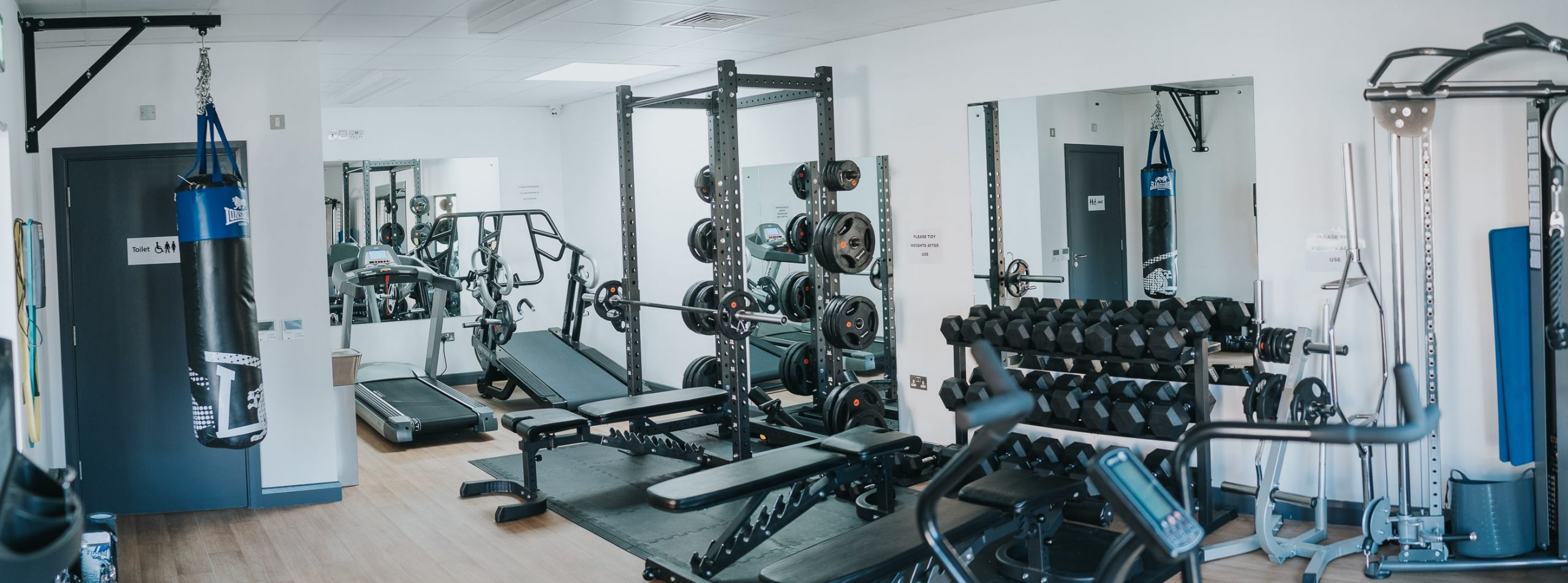 Modular gym facility